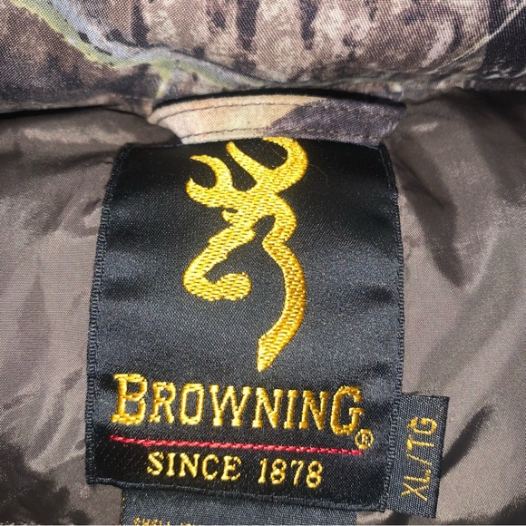 Browning RealTree Camouflage Puffer Coat Kids Size XL - Picture 8 of 13